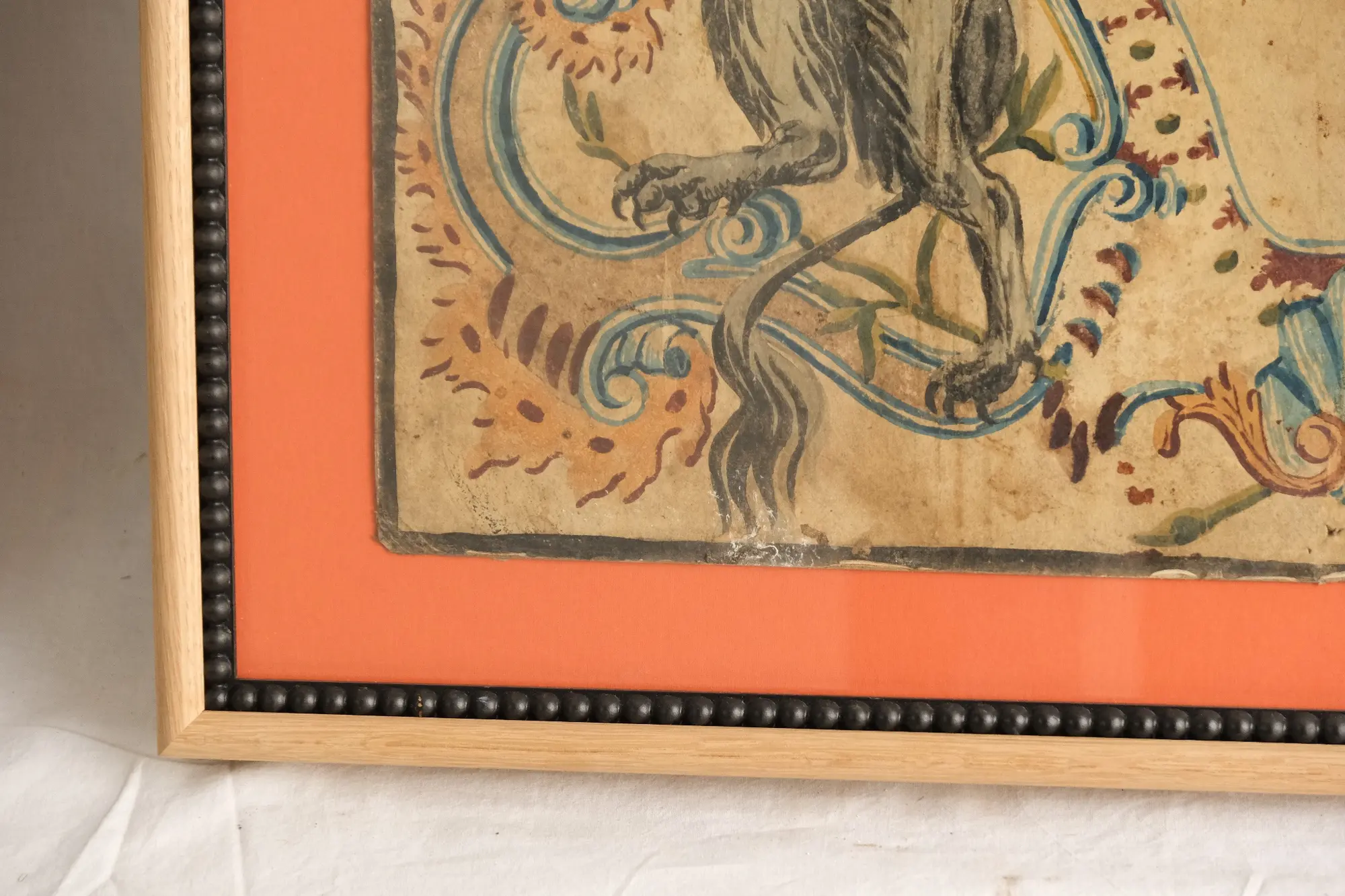 Grabado del Siglo XVIII con Escudo Heráldico y Águilas, Arte y Pintura, Siglo XVIII · vista 8/9