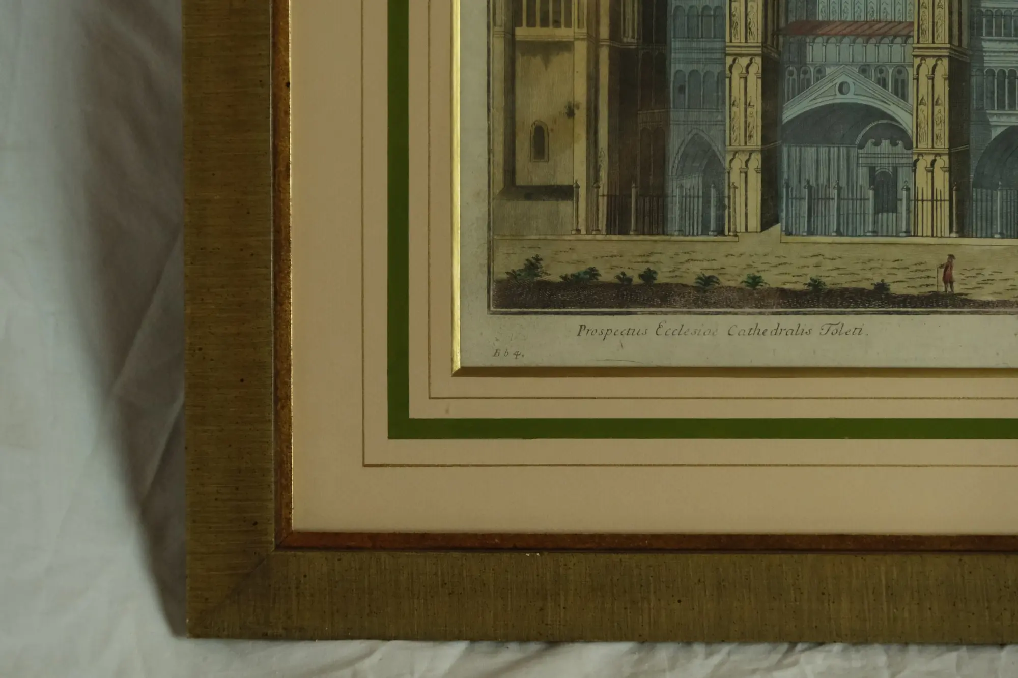 Grabado de la Catedral de Toledo del Siglo XVIII, Arte y Pintura, Siglo XVIII · vista 2/9