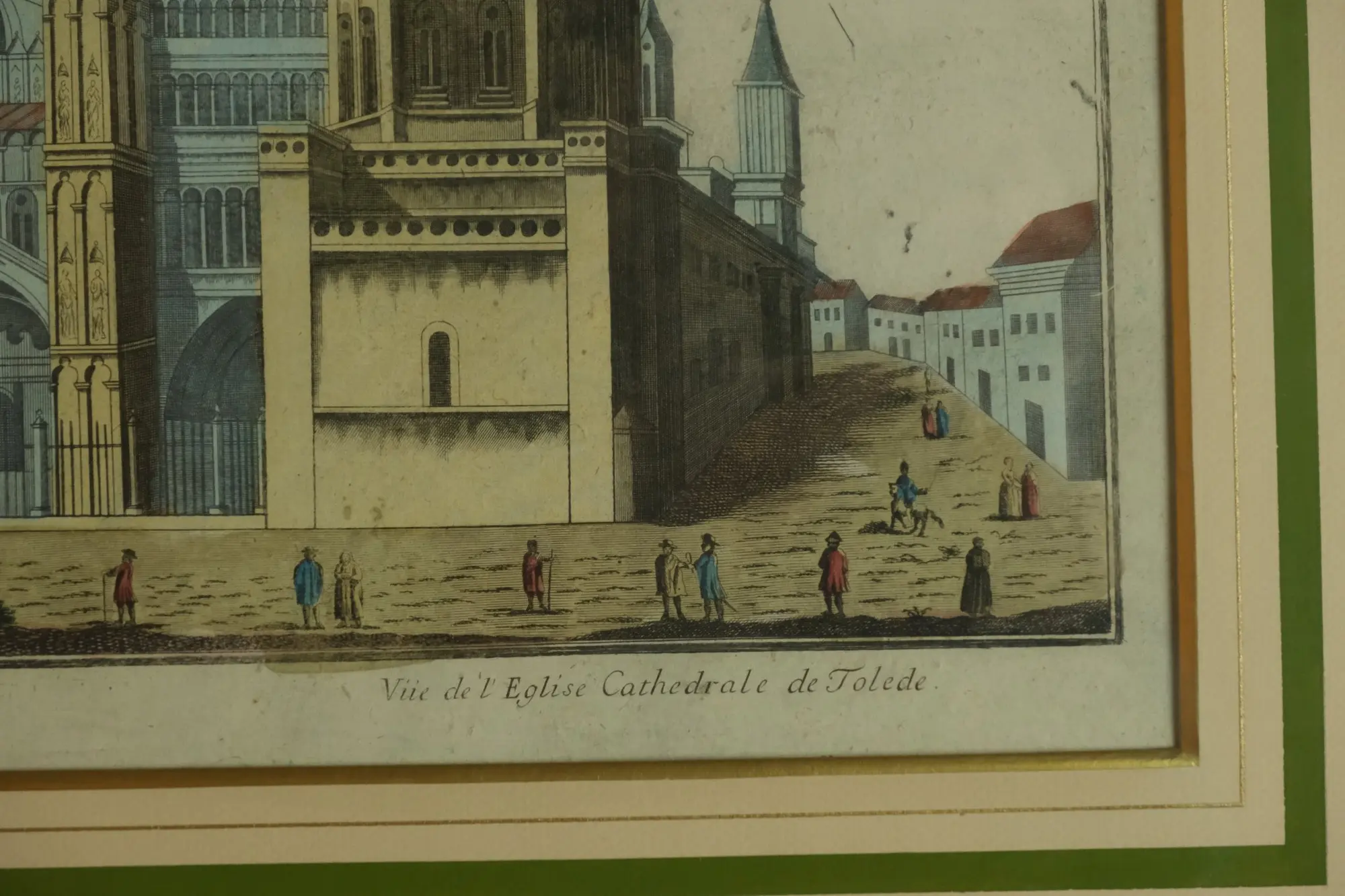 Grabado de la Catedral de Toledo del Siglo XVIII, Arte y Pintura, Siglo XVIII · vista 4/9