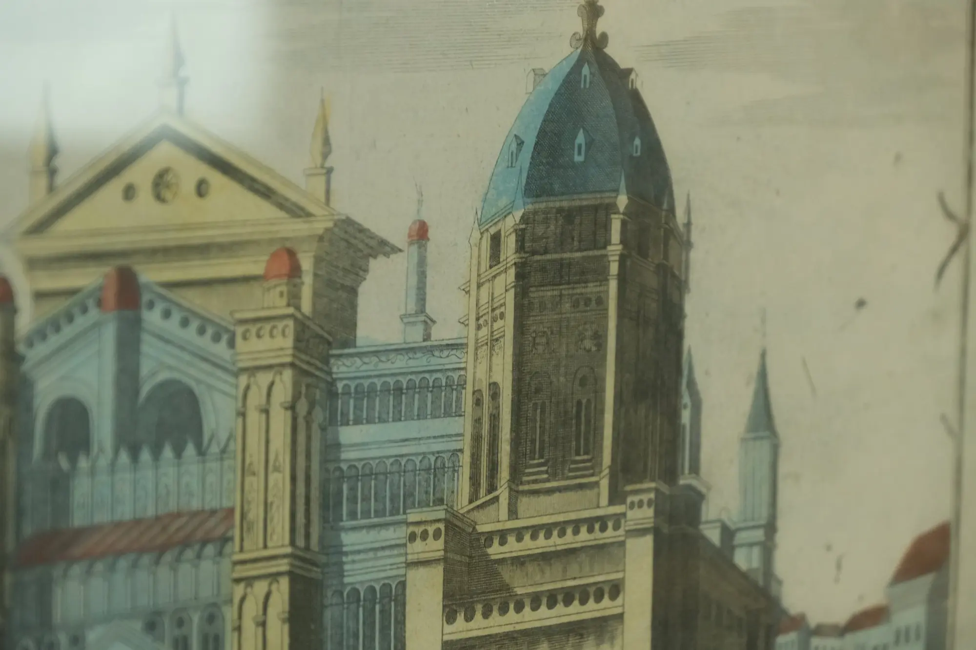 Grabado de la Catedral de Toledo del Siglo XVIII, Arte y Pintura, Siglo XVIII · vista 8/9