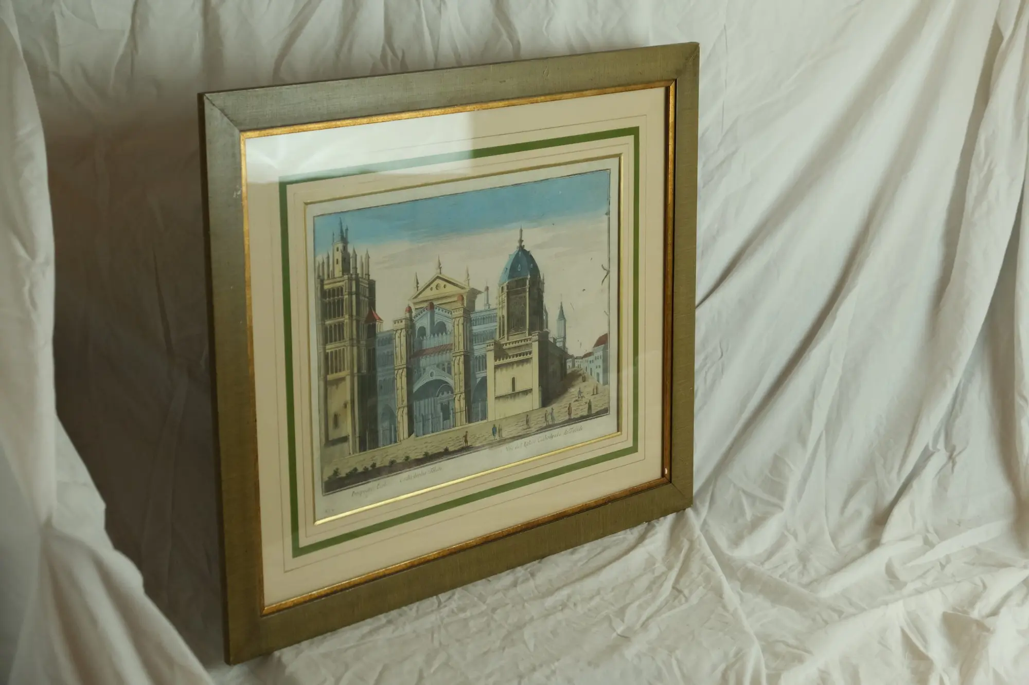 Grabado de la Catedral de Toledo del Siglo XVIII, Arte y Pintura, Siglo XVIII · vista 6/9