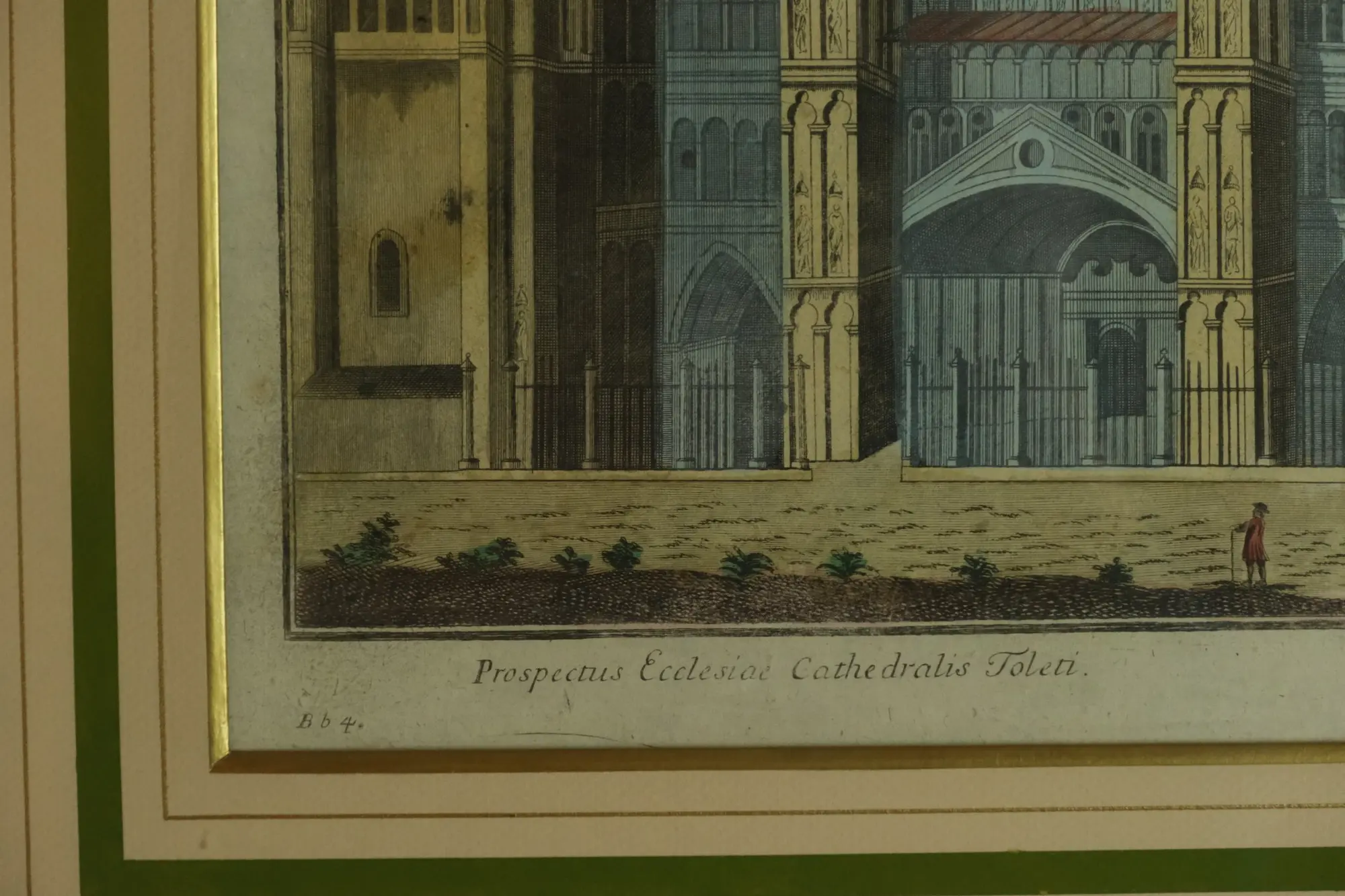 Grabado de la Catedral de Toledo del Siglo XVIII, Arte y Pintura, Siglo XVIII · vista 3/9