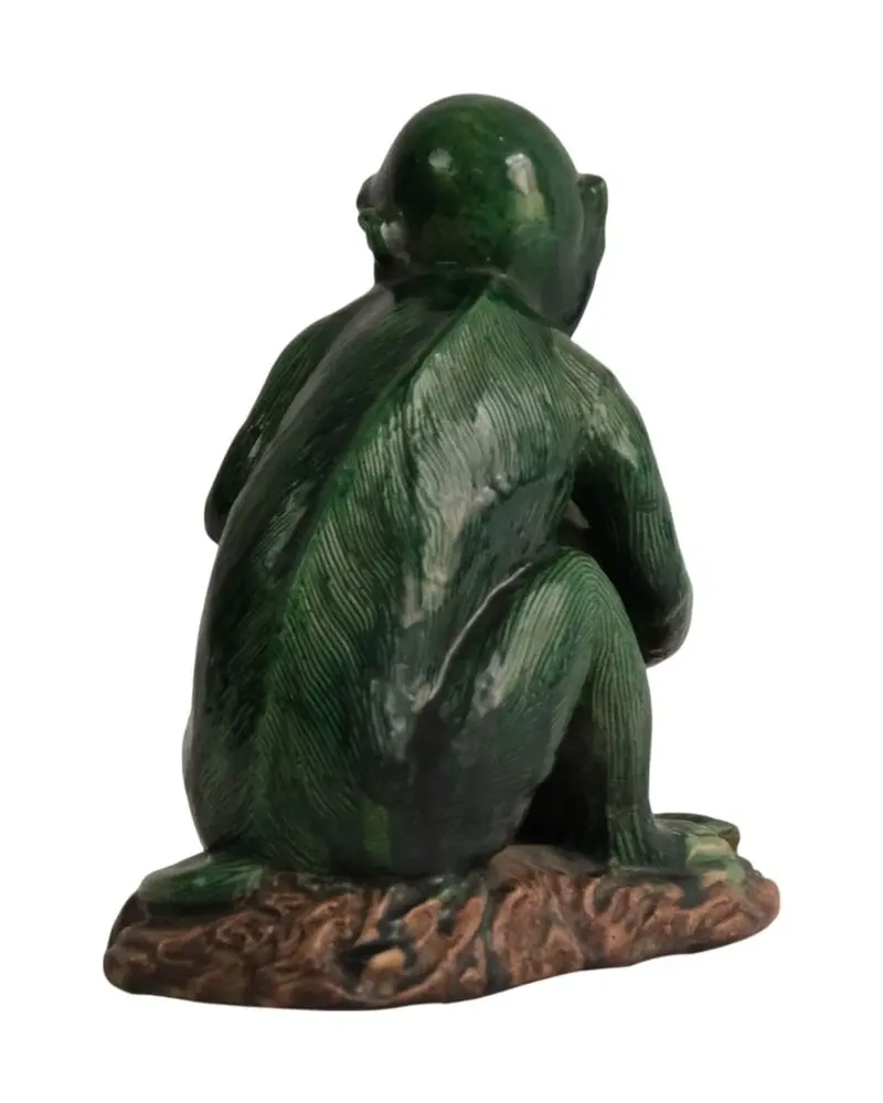 Escultura de Monos del Siglo XX en Cerámica, Objetos Decorativos, Primera mitad del siglo XX · vista 5/6