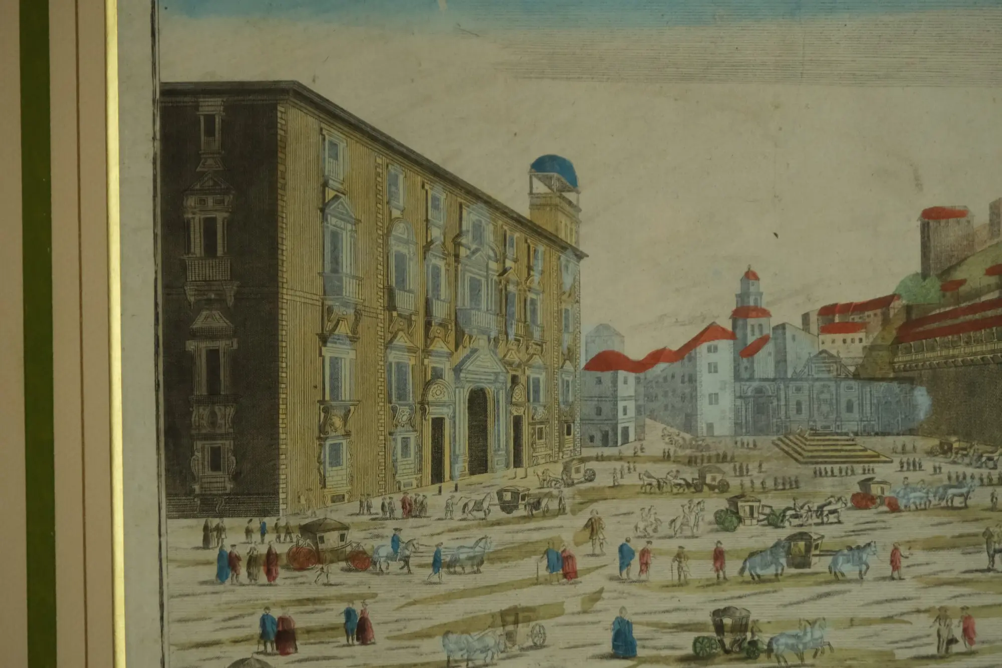 Grabado del Siglo XVIII de la Plaza Mayor de Madrid, Arte y Pintura, Siglo XVIII · vista 2/8