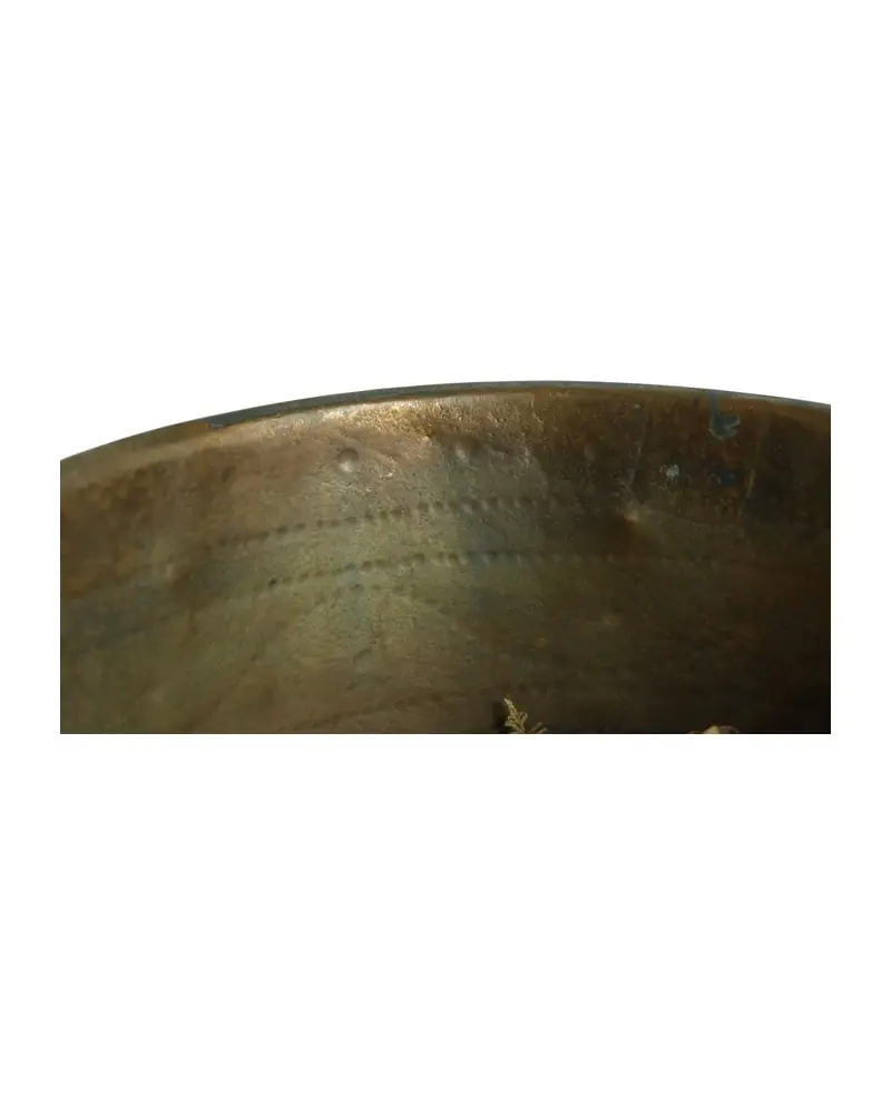 Cuenco de Cobre del Siglo XIX con Bordes de Hierro, Objetos Decorativos, Siglo XIX · vista 6/6
