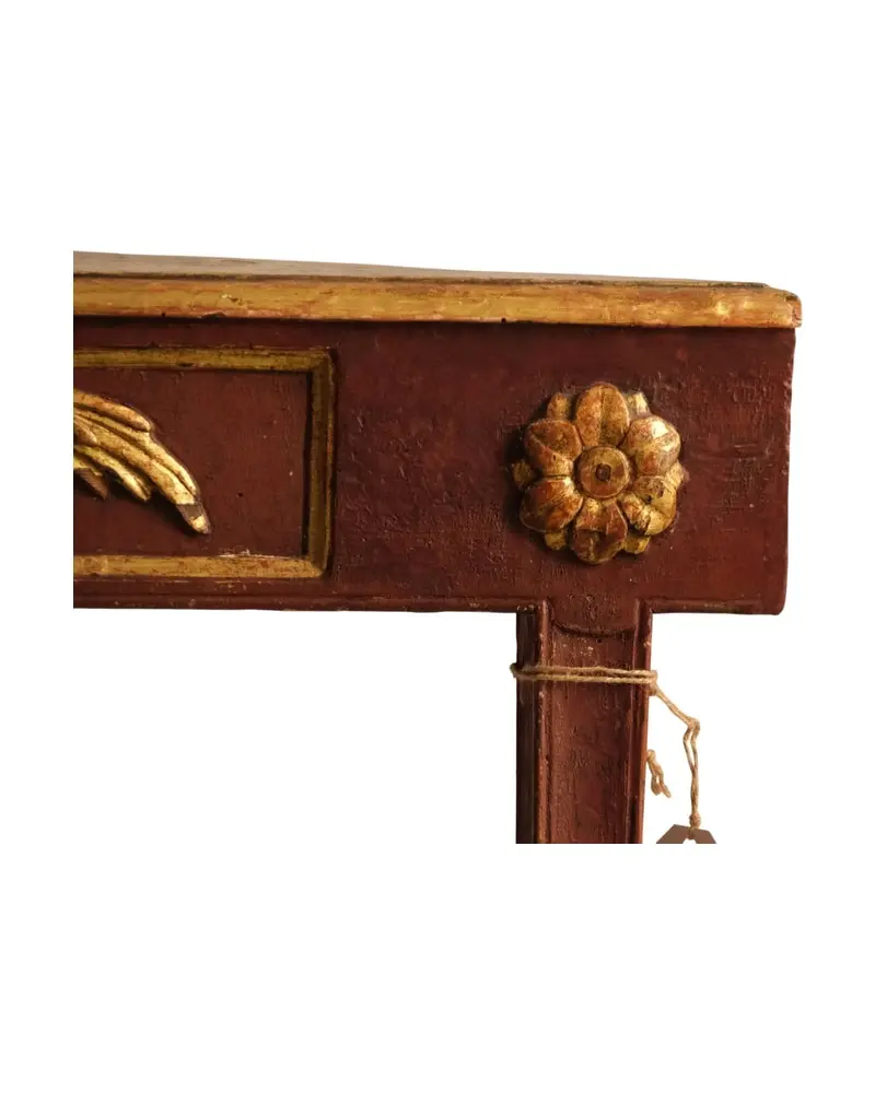 Mesa del Siglo XVIII con Decoración Dorada, Mesas, Siglo XVIII · vista 3/11
