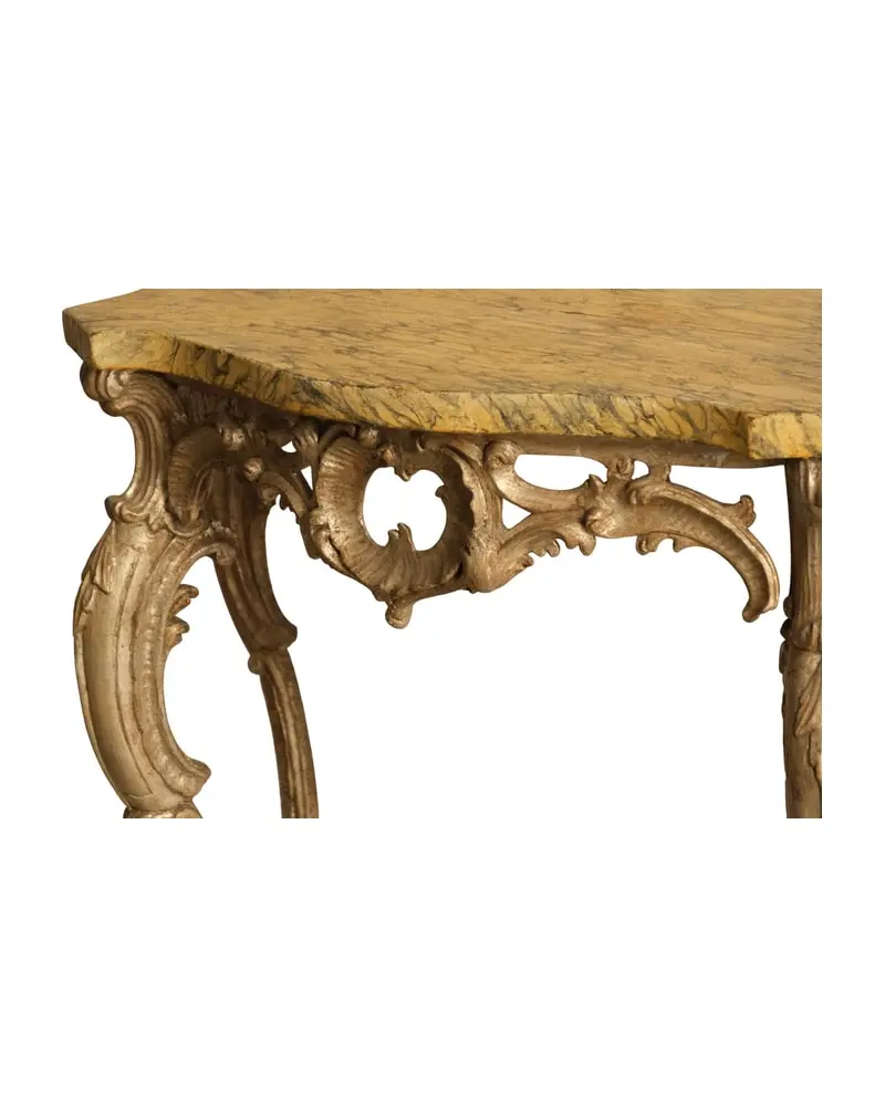 Mesa del Siglo XVIII con Tapa de Madera Tallada, Mesas, Siglo XVIII · vista 4/11