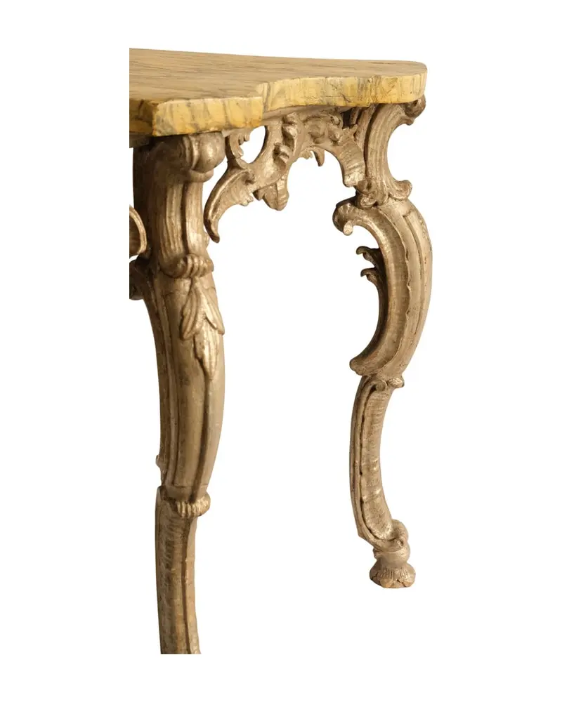 Mesa del Siglo XVIII con Tapa de Madera Tallada, Mesas, Siglo XVIII · vista 5/11
