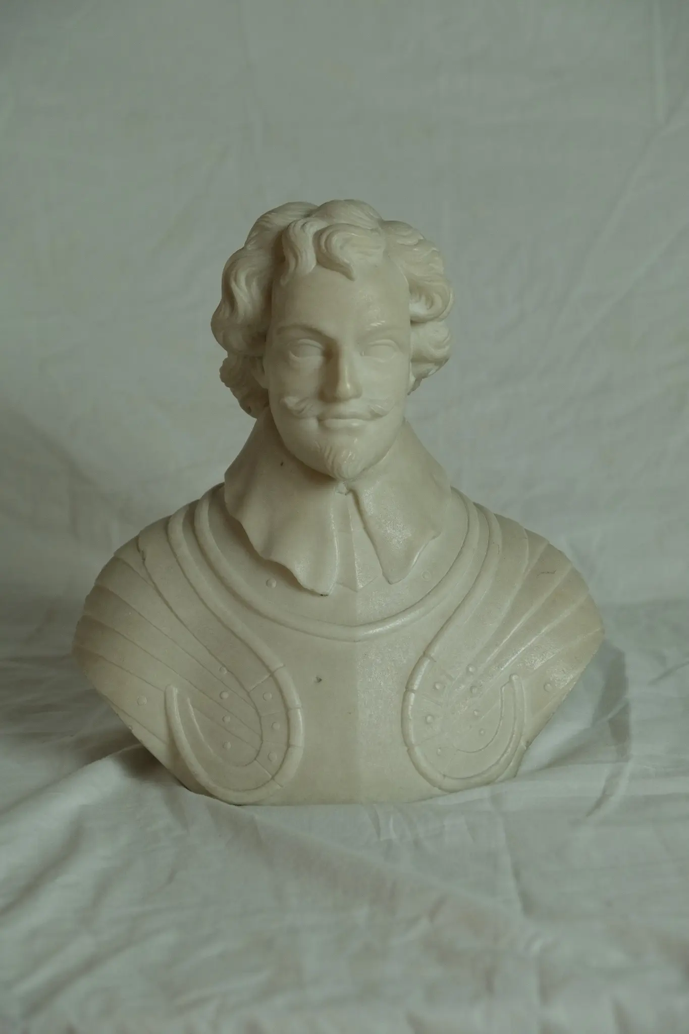 Busto de Mármol del Siglo XIX de un Noble, Arte y Pintura, Siglo XIX