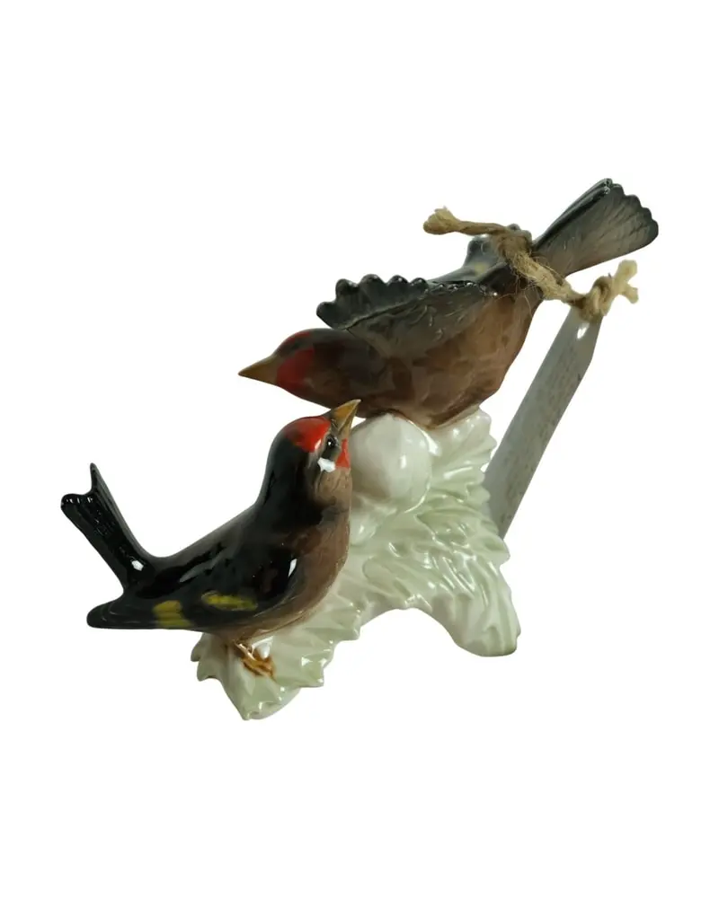 Escultura de Cerámica del Siglo XX de Dos Aves, Objetos Decorativos, Primera mitad del siglo XX · vista 3/6