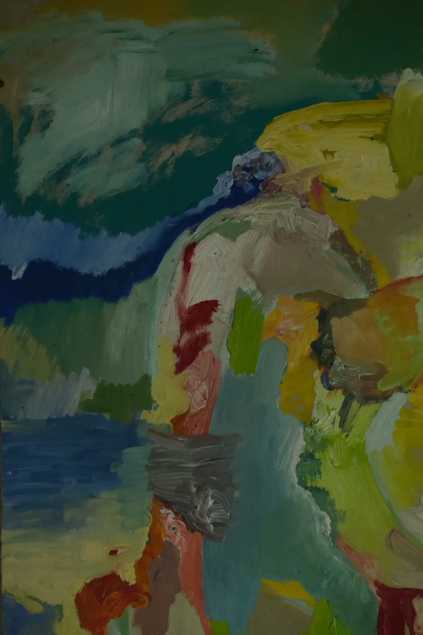 Pintura Abstracta del Siglo XXI en Técnica Mixta, Arte y Pintura · vista 2/5
