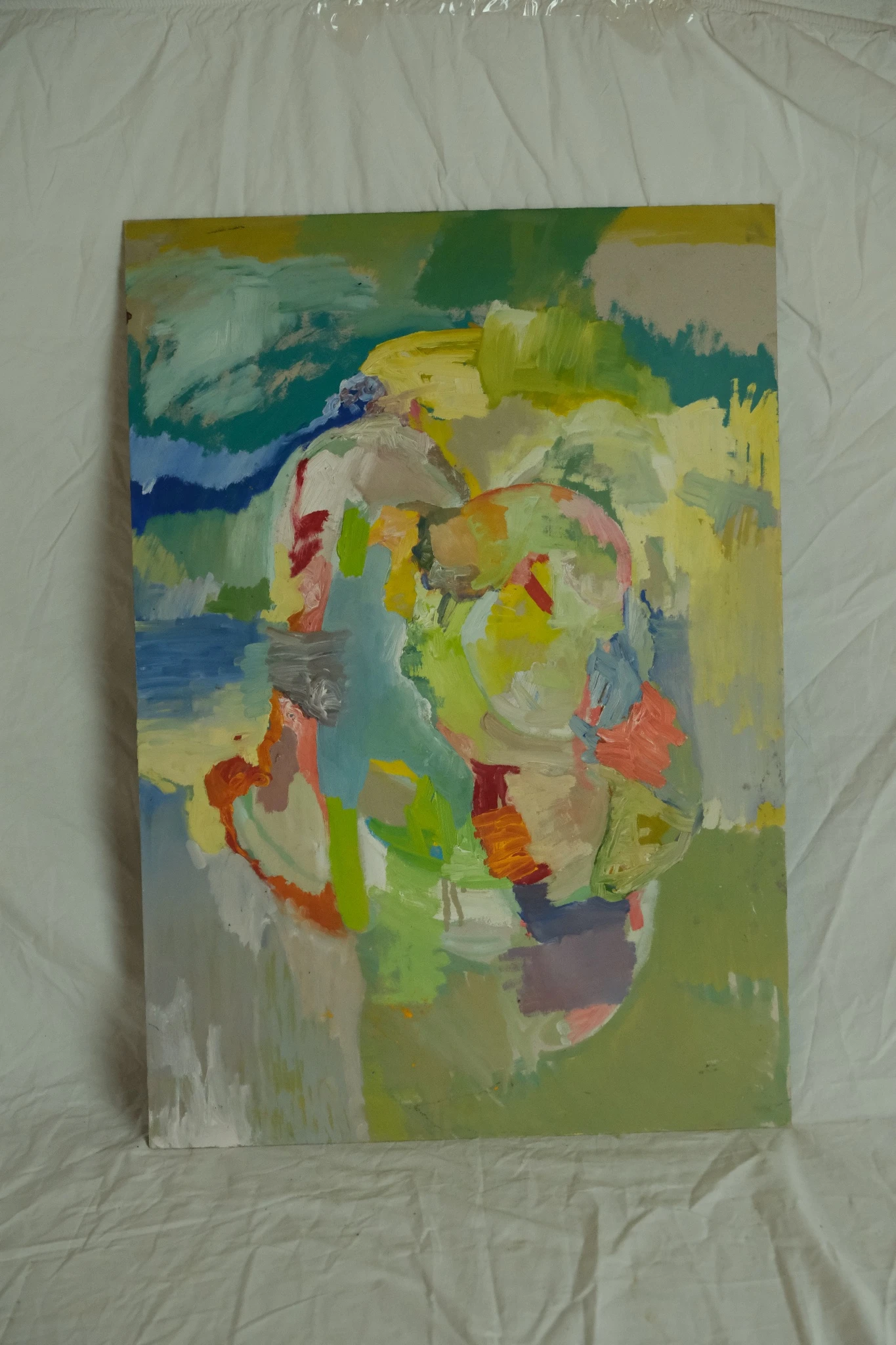 Pintura Abstracta del Siglo XXI en Técnica Mixta, Arte y Pintura