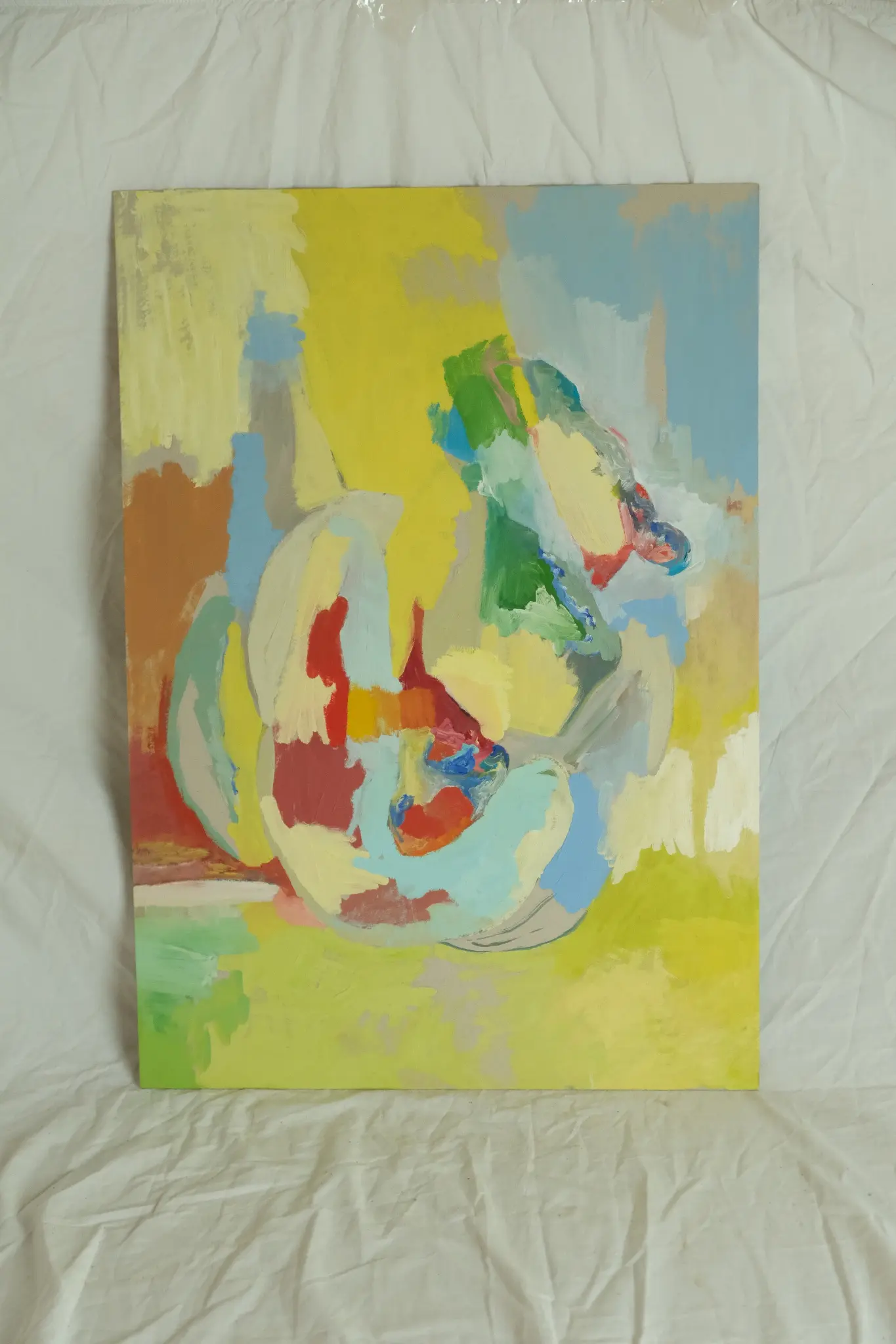 Pintura Abstracta del Siglo XX en Colores Vibrantes, Arte y Pintura, Primera mitad del siglo XX