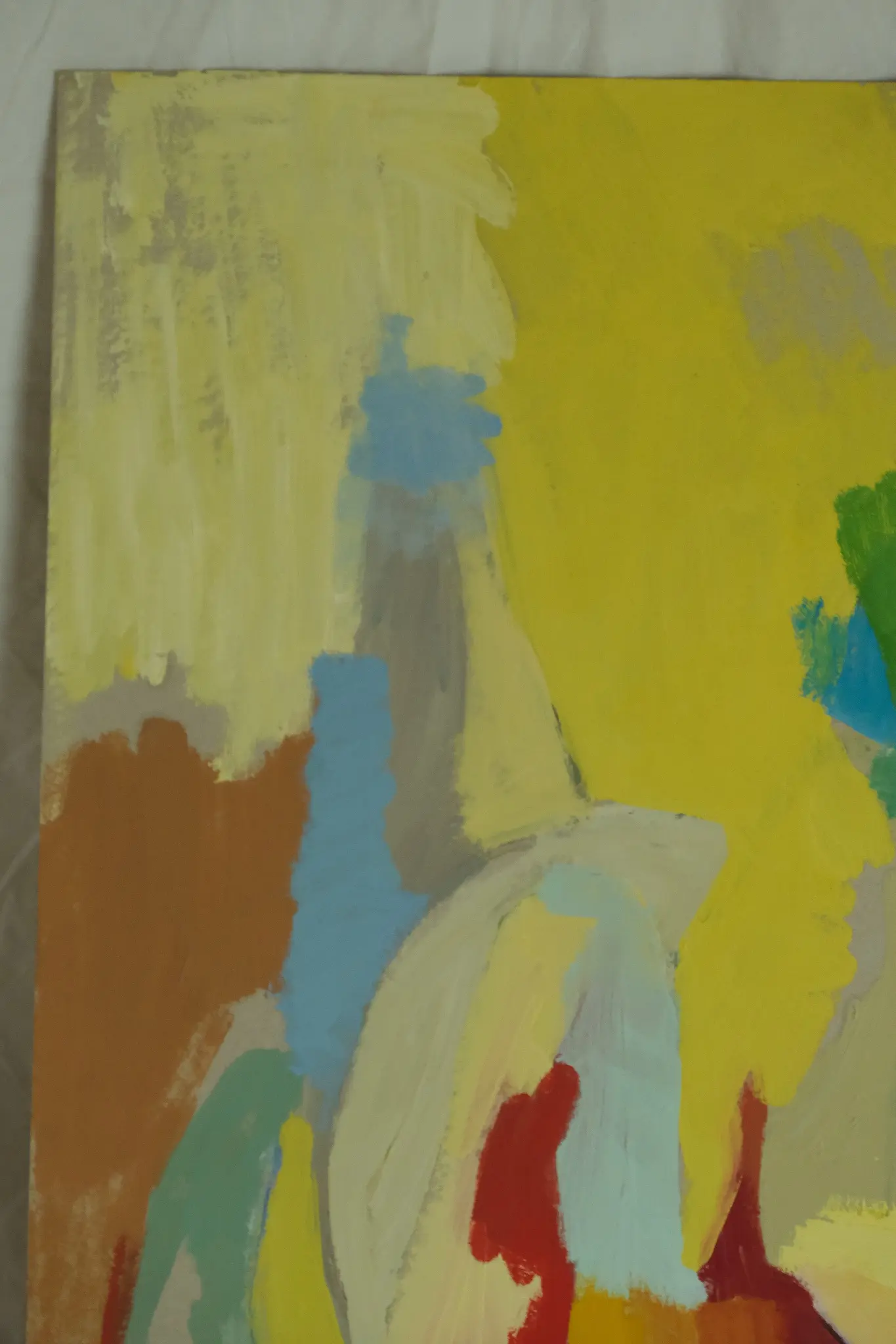 Pintura Abstracta del Siglo XX en Colores Vibrantes, Arte y Pintura, Primera mitad del siglo XX · vista 2/6