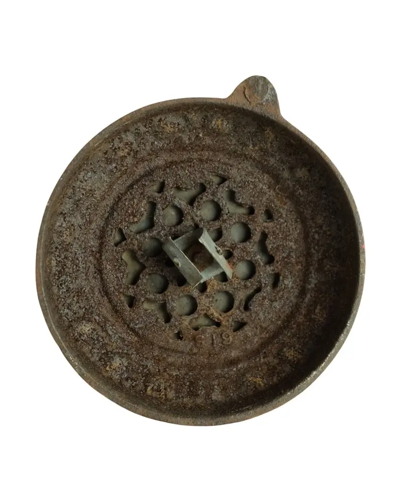 Soporte de Pluma del Siglo XIX en Hierro Fundido, Objetos Decorativos, Siglo XIX · vista 6/6
