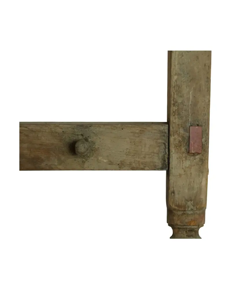 Cabecero de Cama del Siglo XIX con Decoración Pintada, Camas, Siglo XIX · vista 13/17
