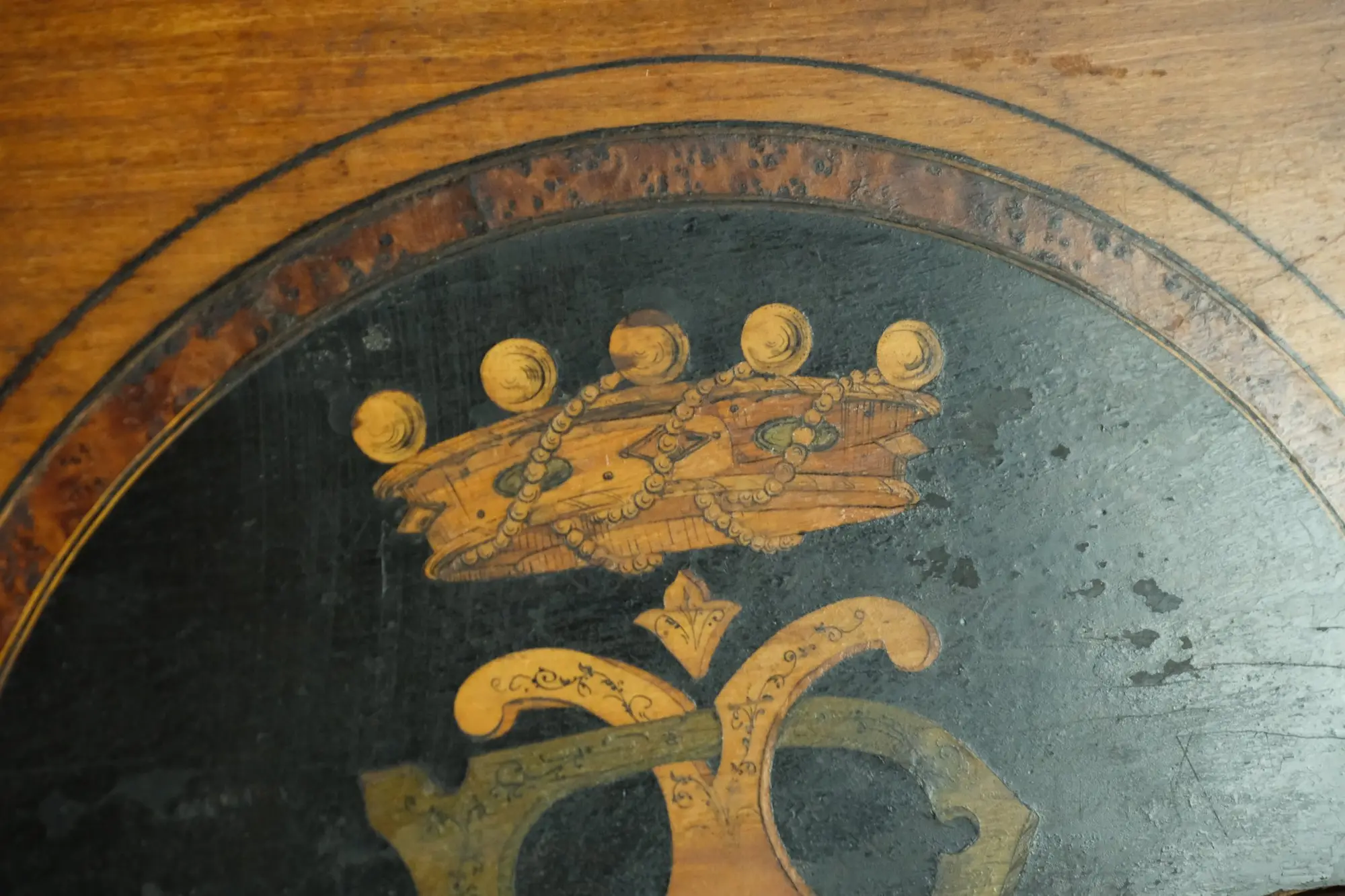 Mesa del Siglo XIX con Incrustaciones de Madera, Mesas, Siglo XIX · vista 6/9