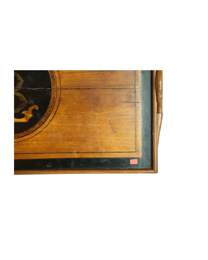 Mesa del Siglo XIX con Incrustaciones de Madera, Mesas, Siglo XIX · vista 5/9