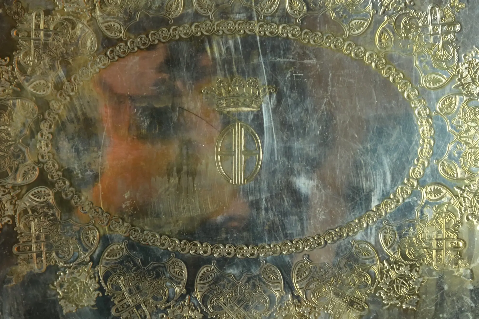 Bandeja Ovalada del Siglo XIX Plateda, Objetos Decorativos, Siglo XIX · vista 2/15