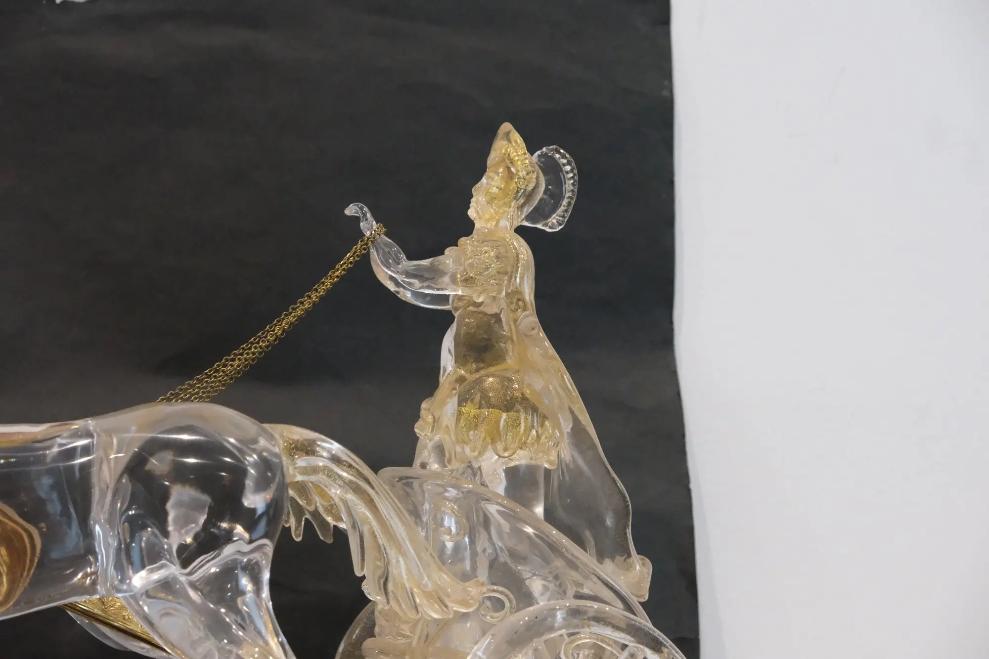 Carruaje Imperial de Cristal de Murano, Midcentury, Italiano