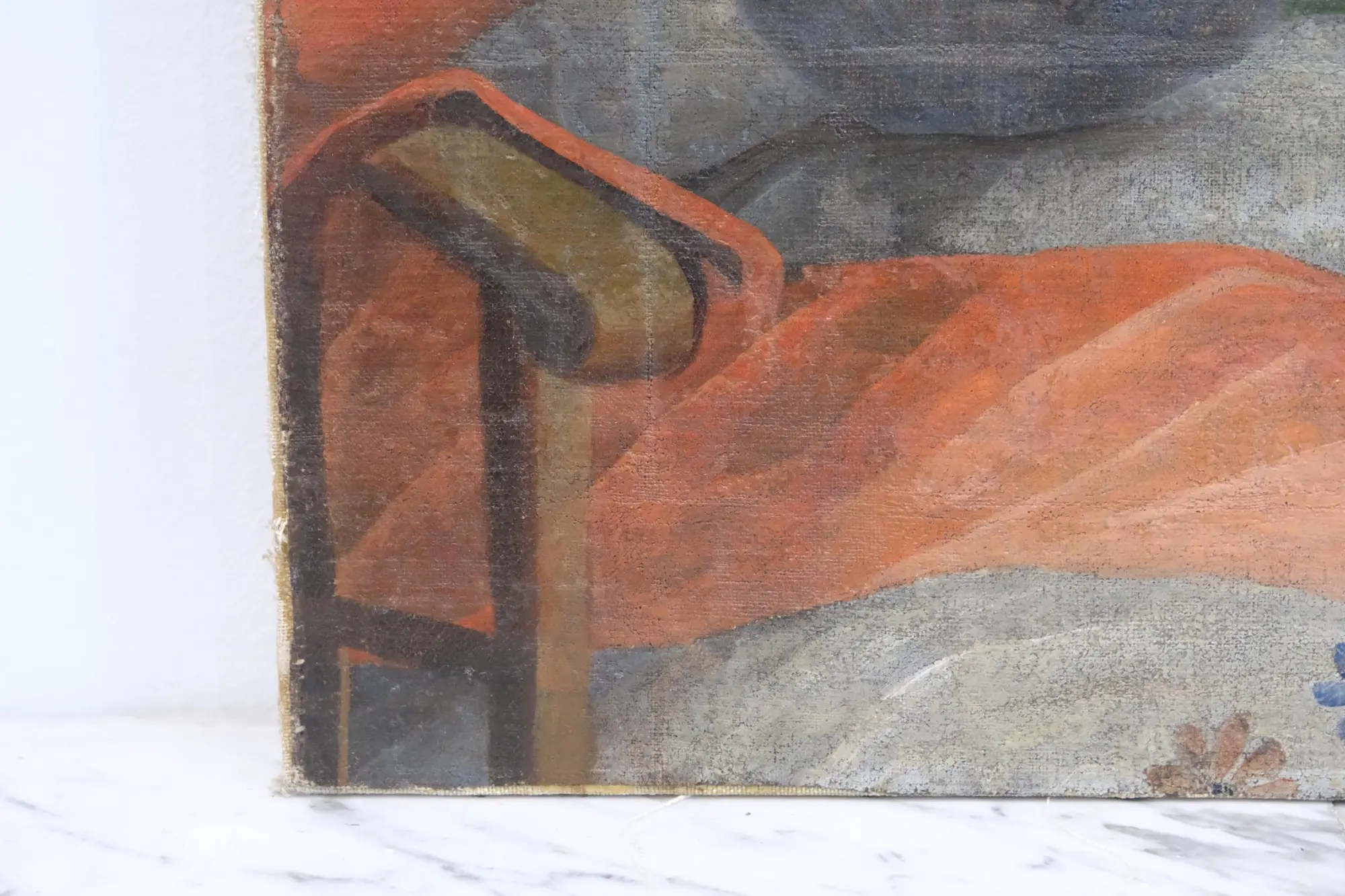 Pintura Religiosa del Siglo XVIII de Cristo Rey, Mexico · vista 3/7