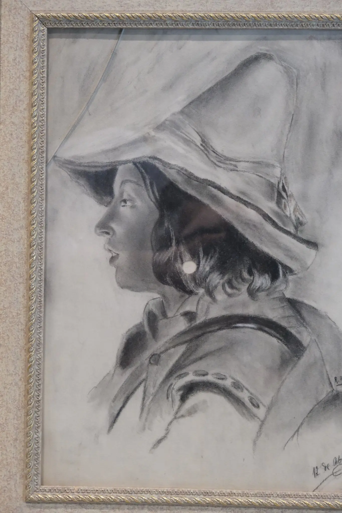 Lote completo de Ricardo Donoso Cortés joven, siglo XIX: documentación, esbozos y retrato, Arte y Pintura, Sig · vista 17/17