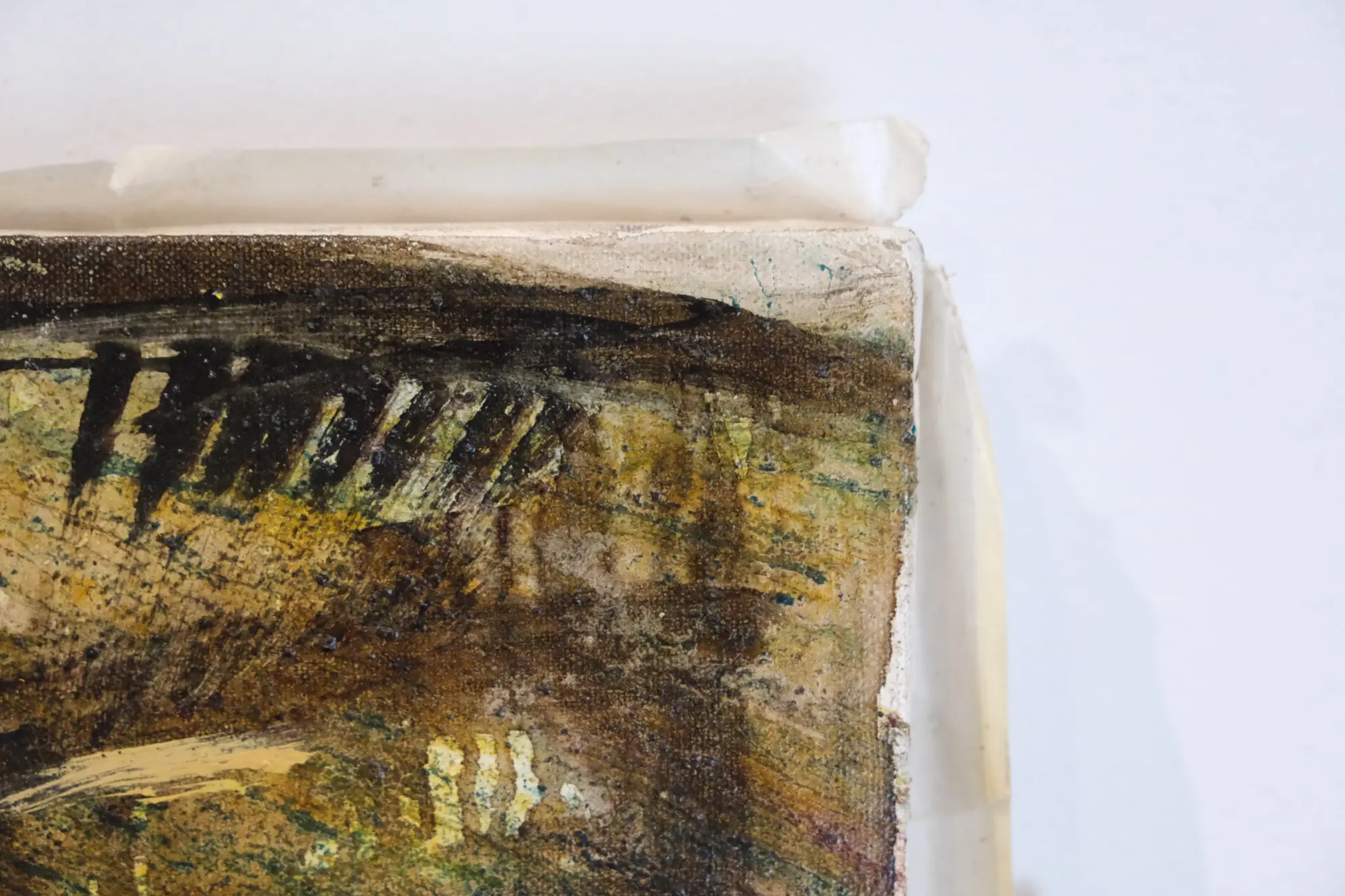 Obra Abstracta del Artista de las Heras, Siglo XX · vista 4/9