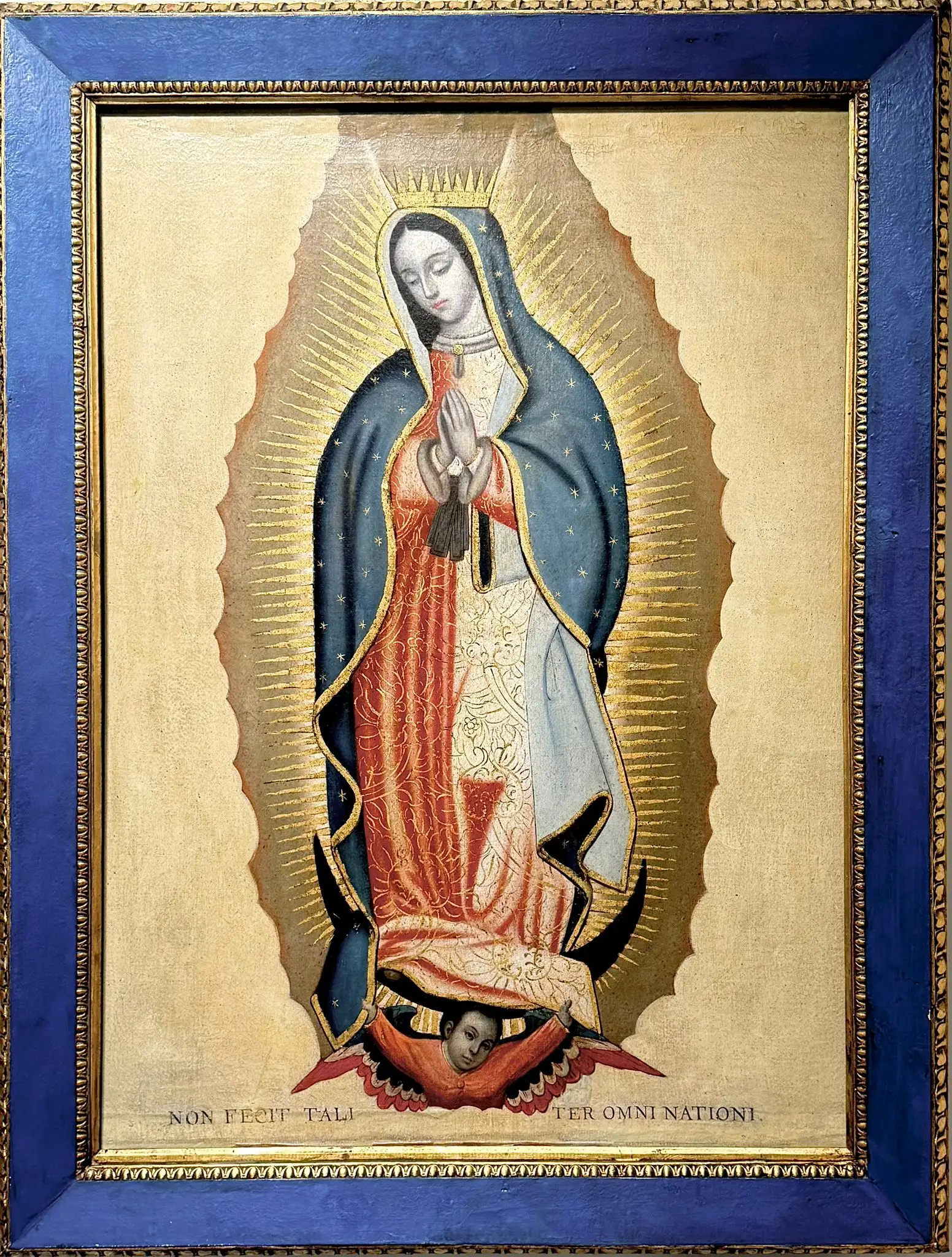 Virgen de Guadalupe Atribuida a Miguel Cabrera, Siglo XVIII