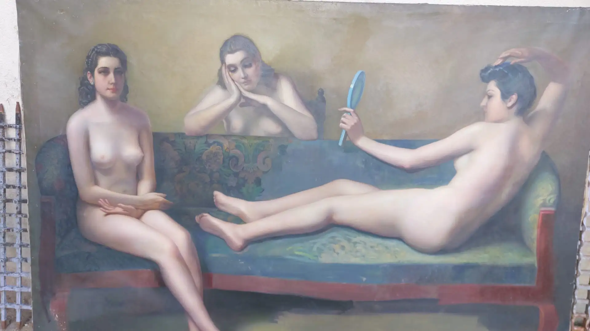 Óleo de César Fernández-ardavín, España, Siglo XX