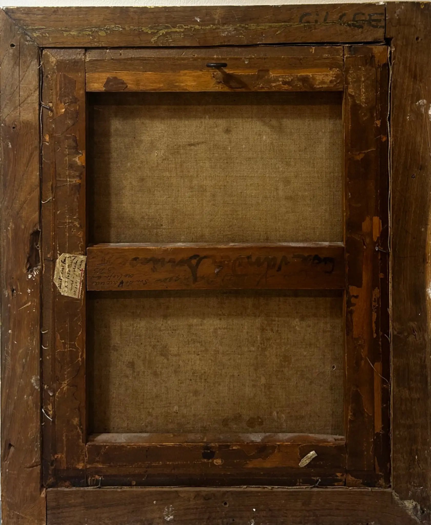 Óleo Sobre Lienzo Escuela Holandesa del Siglo XVII · vista 5/6