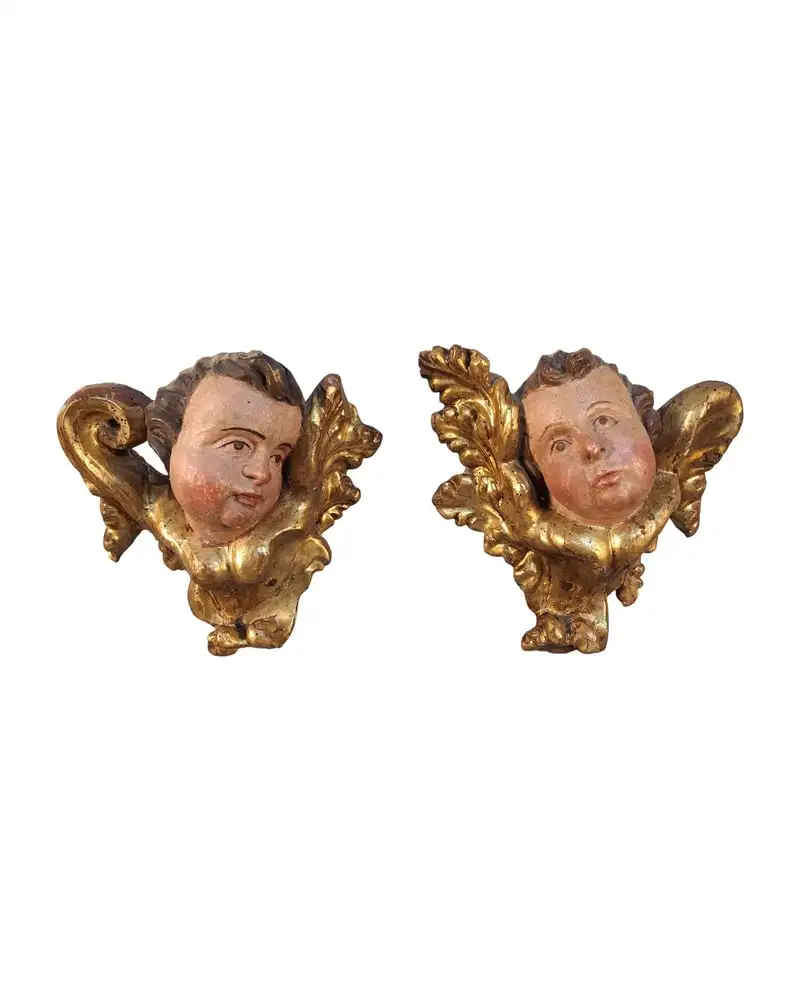 Pareja de Ángeles Barrocos, Siglos Xvii–xviii