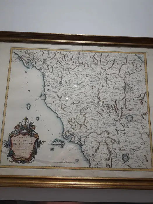 Mapa del Gran Ducado de Toscana por Santini/remondini, 1776, Arte y Pintura, Siglo XVIII · vista 2/5