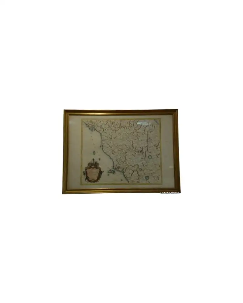 Map of the Grand Duchy of Tuscany by Santini/Remondini, 1776