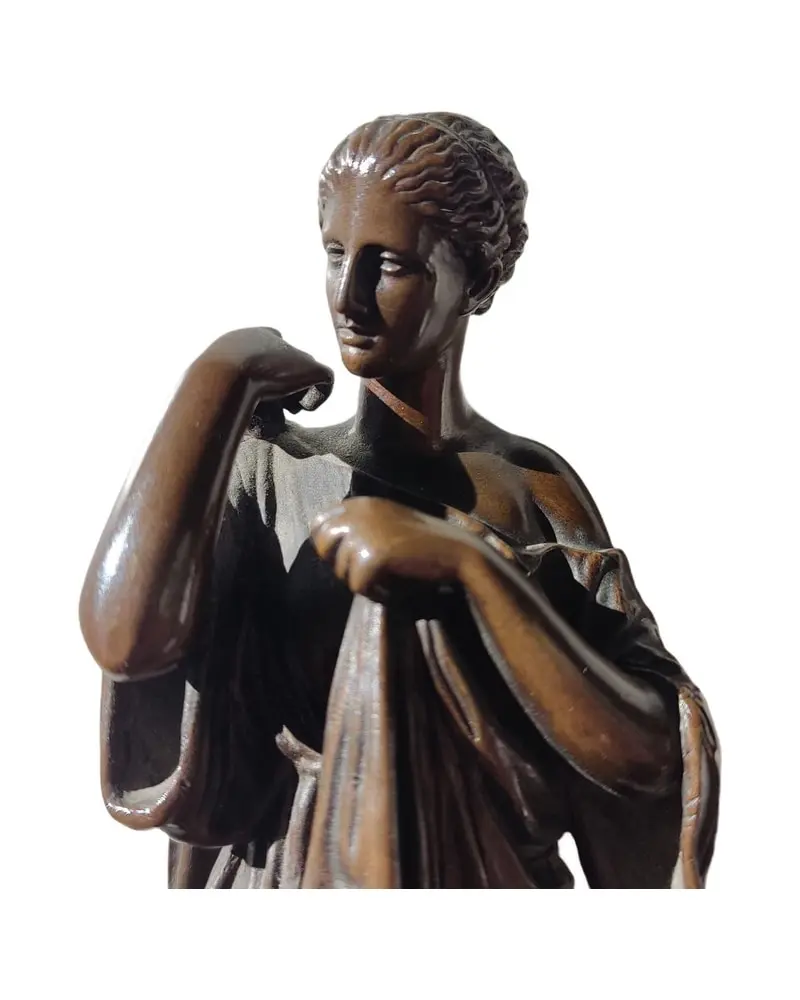 Sculpture Diana of Gabii from the 19th Century in Bronze - 4/4