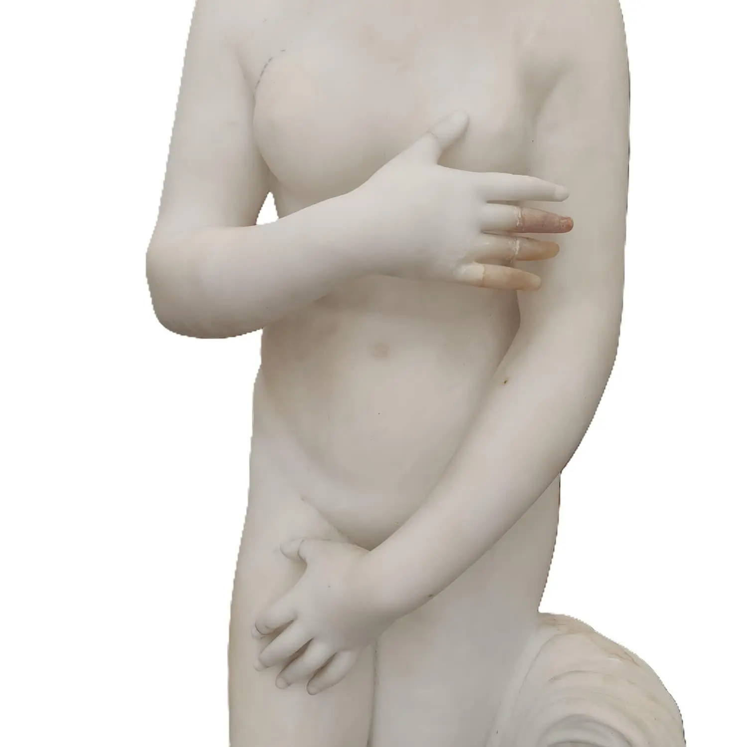 Escultura Venus de Medici del Siglo XIX en Mármol, Arte y Pintura, Siglo XIX · vista 4/6