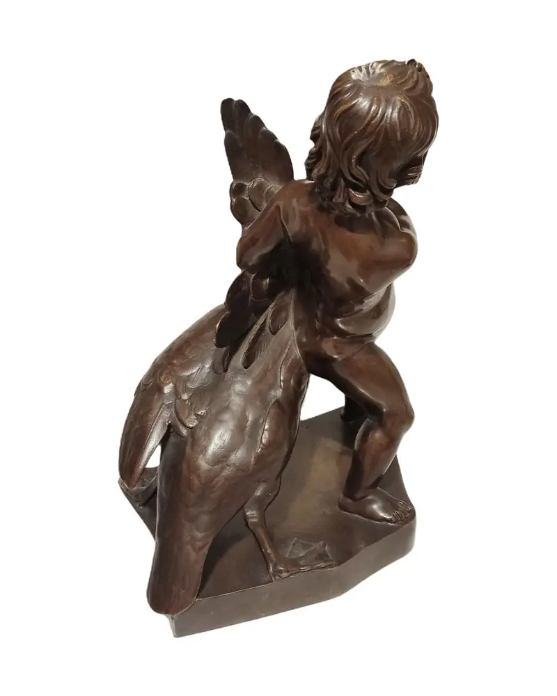 Sculpture of Hercules with the Goose from the 19th Century - 5/6
