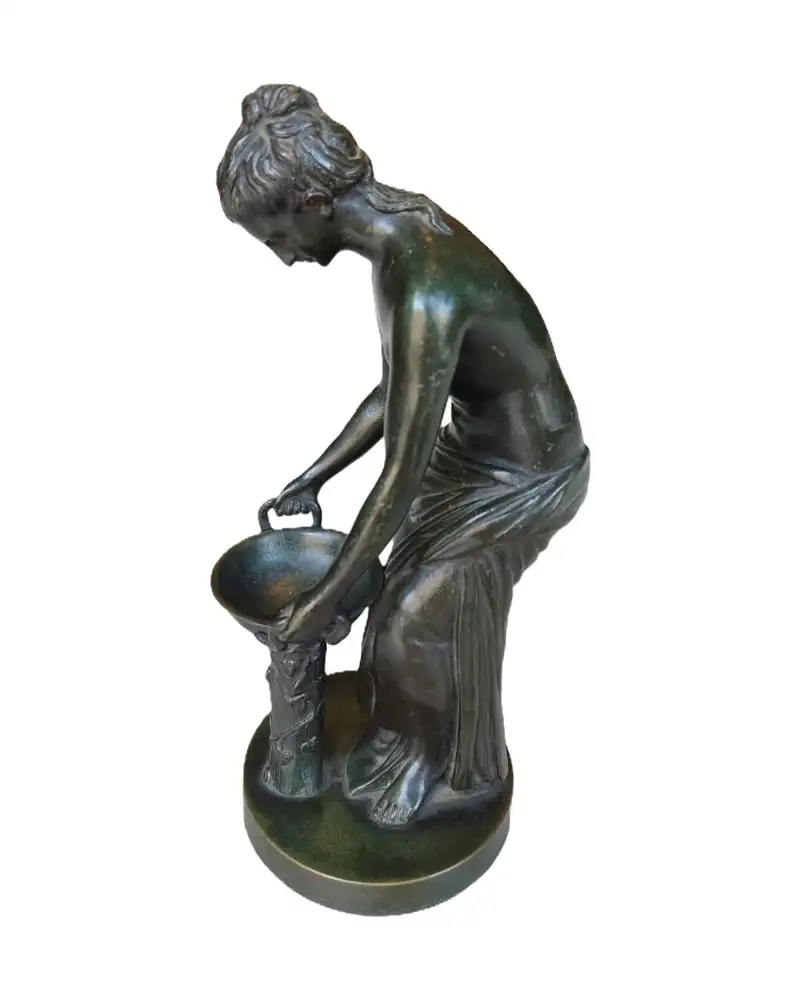 19th Century Neoclassical Figure in Bronze