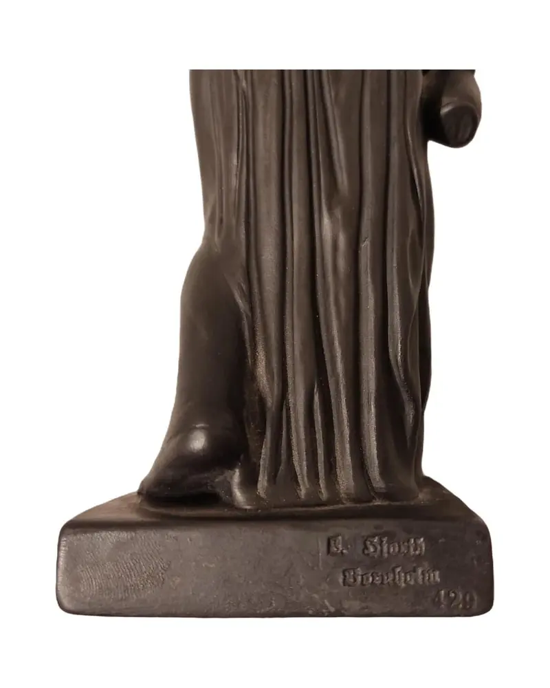 Hebe by Thorvaldsen from the 19th Century in Black Terracotta - 5/5
