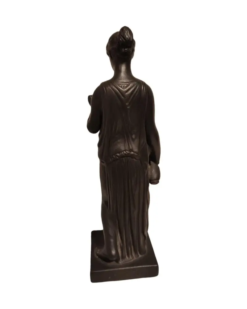 Hebe by Thorvaldsen from the 19th Century in Black Terracotta - 4/5