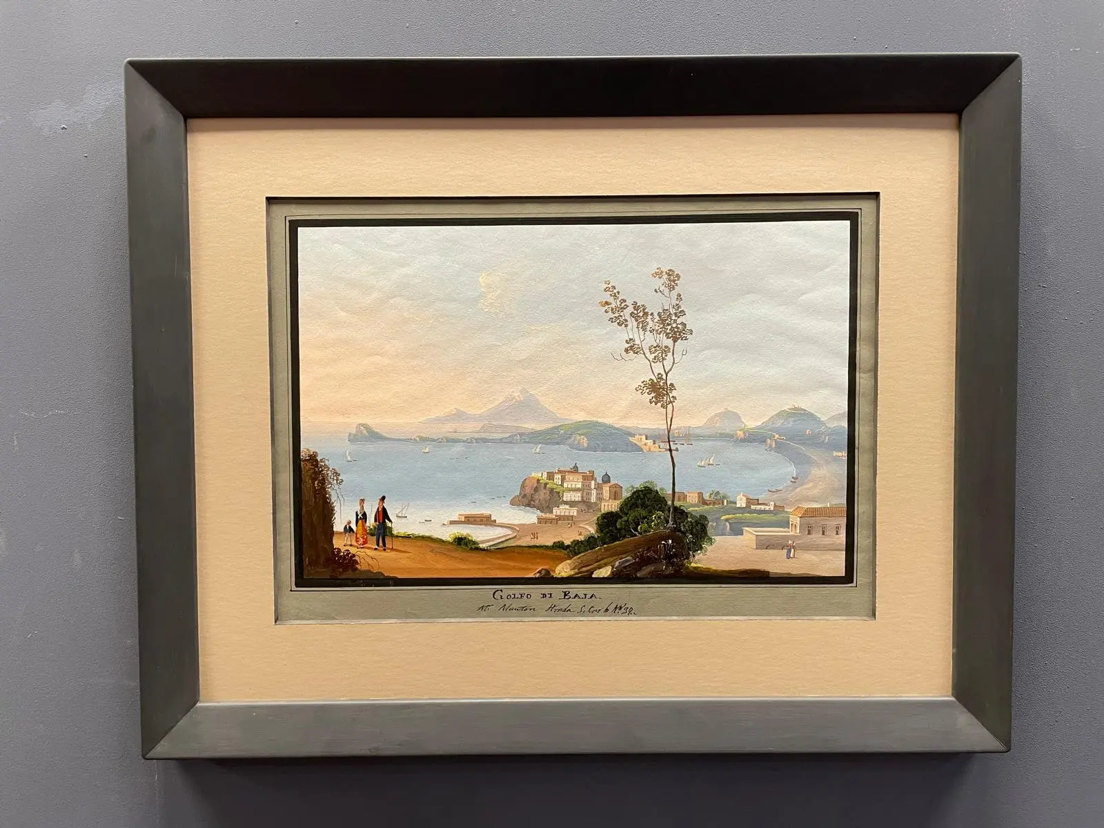 Vista de Nápoles desde una Colina del Siglo XIX, Arte y Pintura, Siglo XIX · vista 2/3