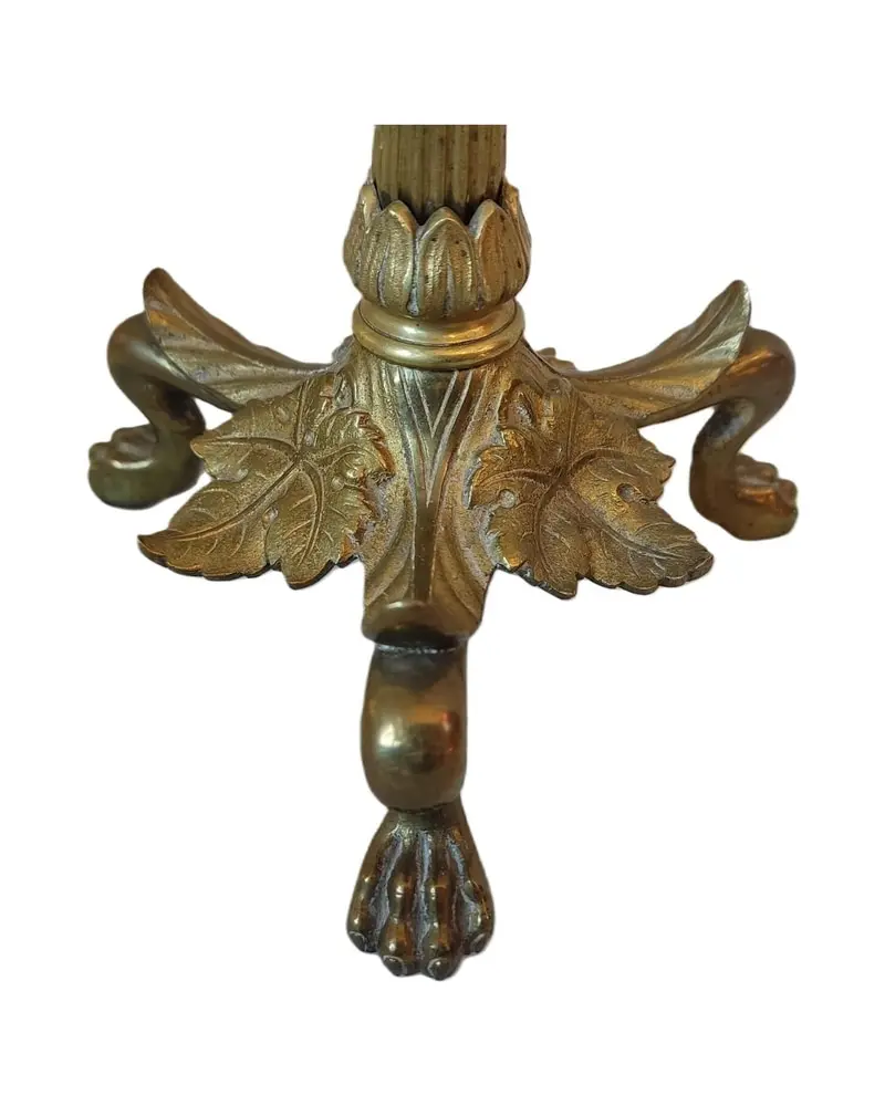 Pair of bronze candlesticks - 5/5