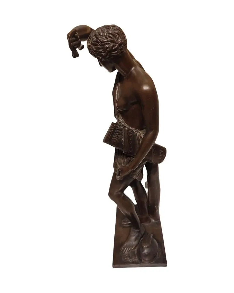 Wounded Amazon Sculpture from the 19th Century in Bronze - 2/7