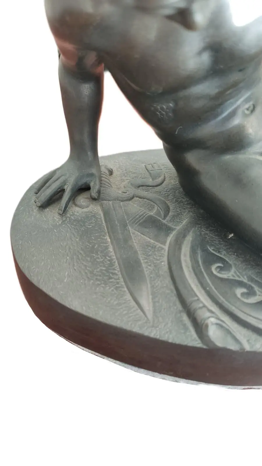 Escultura Sterbender Gallier del Siglo XIX en Bronce, Arte y Pintura, Siglo XIX · vista 4/5