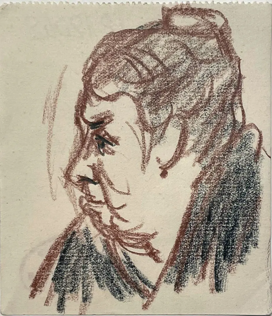 Retrato de una Anciana de René Seyssaud, Arte y Pintura