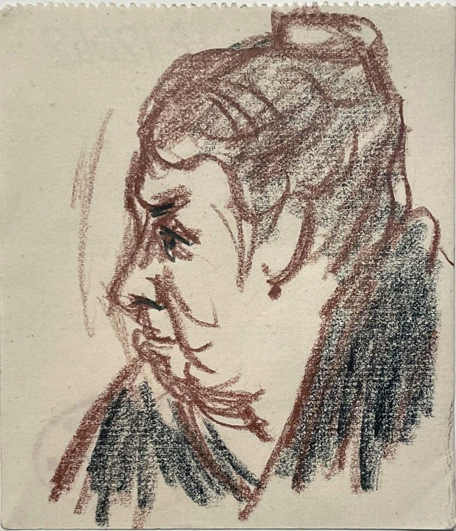 Retrato de una Anciana de René Seyssaud, Arte y Pintura