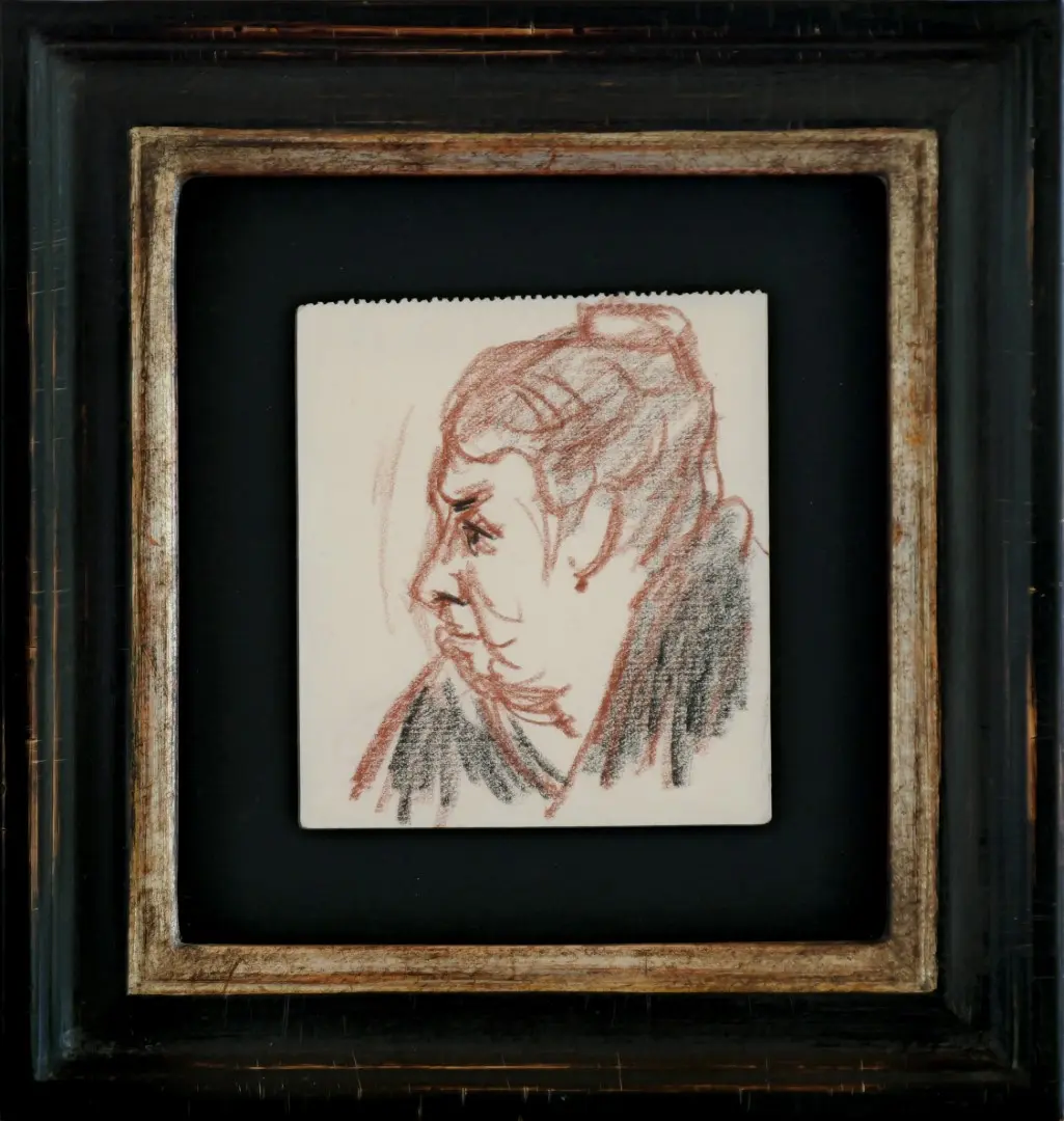 Retrato de una Anciana de René Seyssaud, Arte y Pintura · vista 2/2