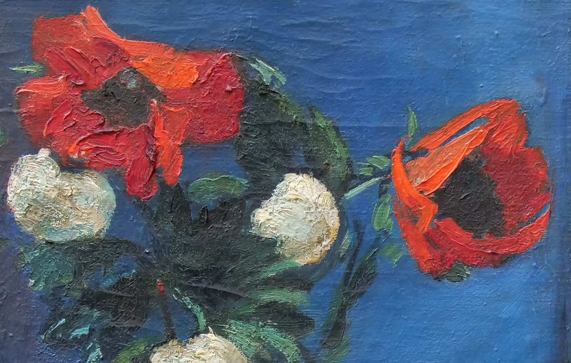 Óleo sobre lienzo de Émilie Charmy del Siglo XX con Flores, Arte y Pintura, Siglo XX · vista 7/7