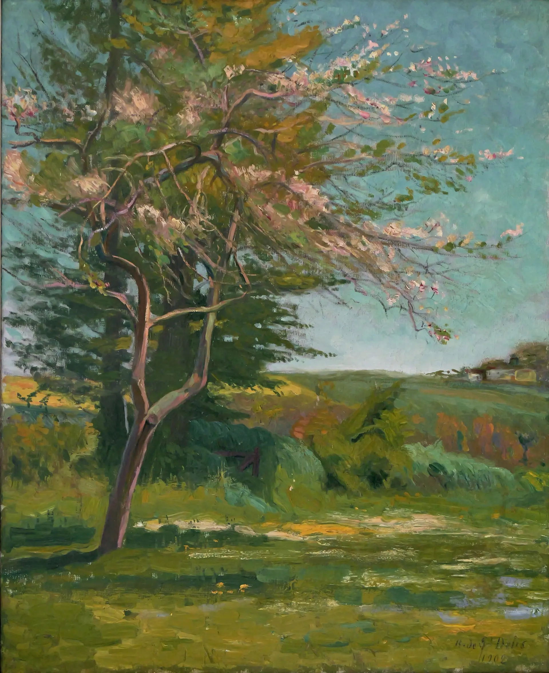 Saint-Delis – Blossoming Tree, Arte y Pintura · vista 3/3