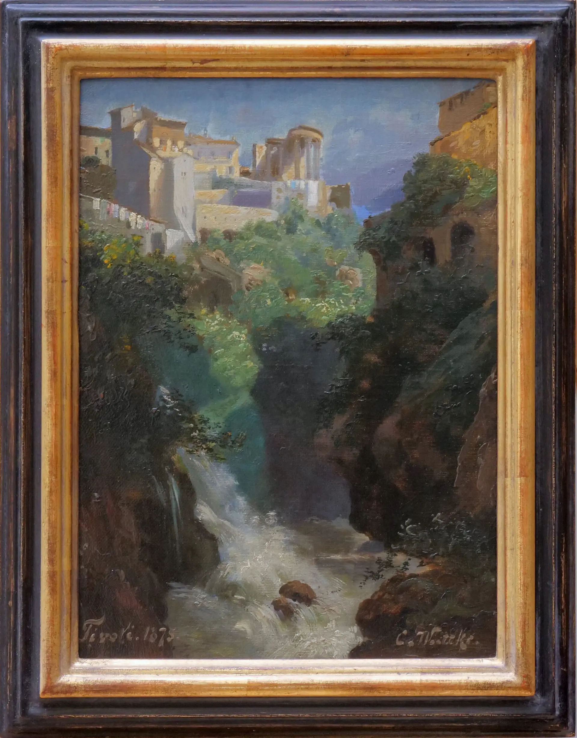 Wuttke – Tivoli near Rome, Arte y Pintura · vista 3/5