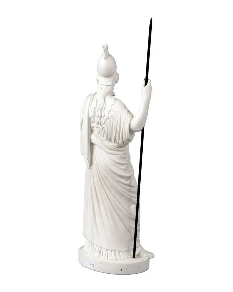 Sculpture of Athena according to Thorvaldsen from the 19th Century - 4/4